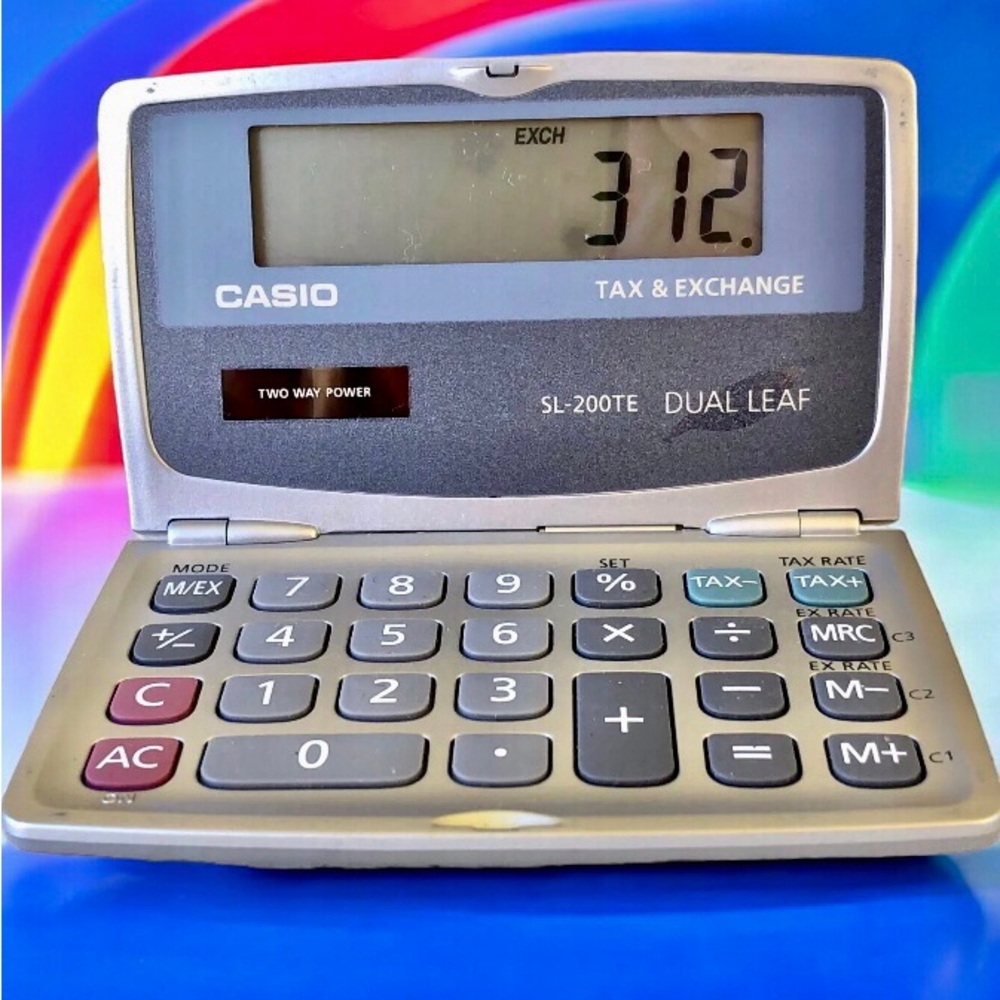 Casio Pocket Calculator Solar Cell Battery LR54X1